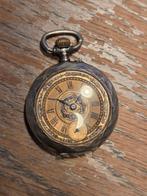 Antieke zilveren zakhorloge, Handtassen en Accessoires, Horloges | Antiek, Ophalen, Zakhorloge
