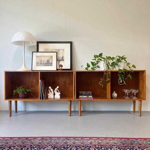 Vintage dressoir (set van 2 kastjes) •Marius Byrialsen•, Huis en Inrichting, Kasten | Dressoirs, Ophalen of Verzenden