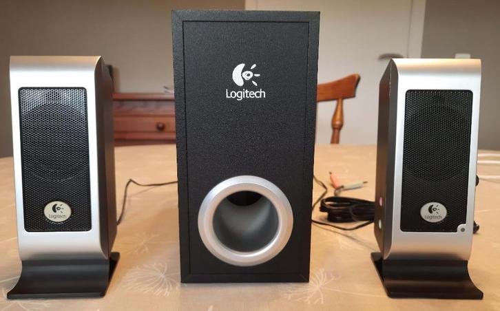 Logitech luidsprekers, Computers en Software, Pc speakers, Zo goed als nieuw, Ophalen