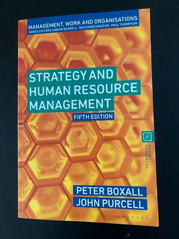 Strategy and Human Resource Management beschikbaar voor biedingen