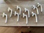 poignées (9) de chassis neuves, Bricolage & Construction, Neuf, Enlèvement ou Envoi, Fenêtre de façade ou Vitre, Moins de 80 cm