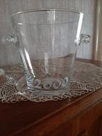 Glazen champagne-/wijnkoeler "2000" – 17 cm doorsnee, Huis en Inrichting, Keuken | Servies, Ophalen of Verzenden, Zo goed als nieuw