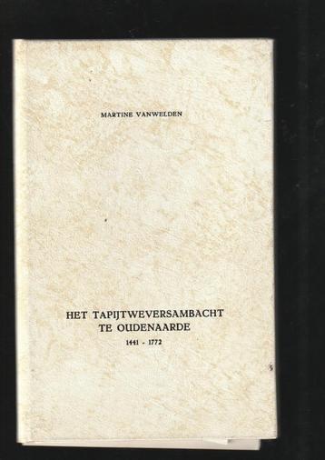 boek van Oudenaarde ,, Het boek van het tapijtwevers ambacht beschikbaar voor biedingen
