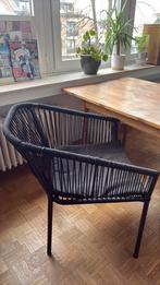Chaise métal et cordes, Huis en Inrichting, Woonaccessoires | Krantenbakken en Lectuurbakken, Ophalen, Zo goed als nieuw