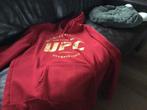 Rode hoodie large UFC, Ophalen of Verzenden, Zo goed als nieuw, Maat 52/54 (L), Rood