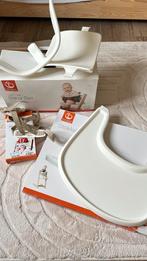 Stokke stoel accessoires (baby set, harnas en tafelblad), Ophalen, Zo goed als nieuw
