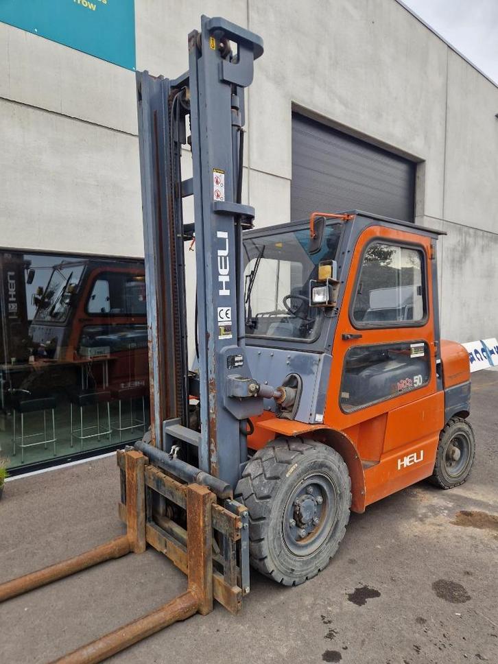 HELI DIESEL 5 ton (bj 2009), Zakelijke goederen, Machines en Bouw | Heftrucks en Intern transport, Heftruck, Diesel, meer dan 4000 kg