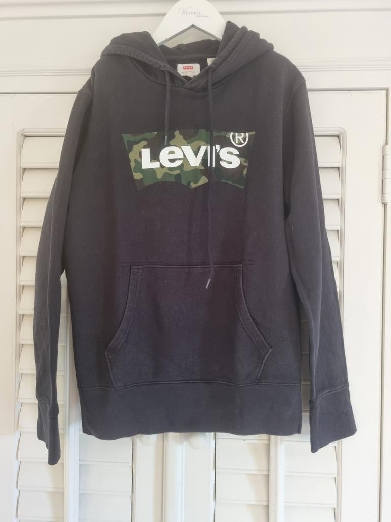 Hoodie Levi's maat XS, Zwart, Ophalen of Verzenden, Zo goed als nieuw, LEVIS
