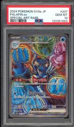 Palafin ex [SAR] PSA 10 - 207/187 - JP Terastal Festival ex, Enlèvement ou Envoi, Comme neuf, Cartes en vrac