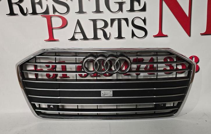 Voorbumper Grill Audi A6 C8 4K0 S-line GRILLE 4K0853651B, Auto-onderdelen, Carrosserie, Bumper, Voor, Gebruikt, Herkomst onderdeel bekend