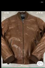 Neuve veste cuir marron Burton L mons, Kleding | Heren, Jassen | Zomer, Maat 52/54 (L), Bruin, Burton, Nieuw