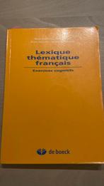 Lexique thématique français, Boeken, Ophalen, Gelezen