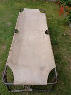 militair veldbed, Ophalen, Gebruikt
