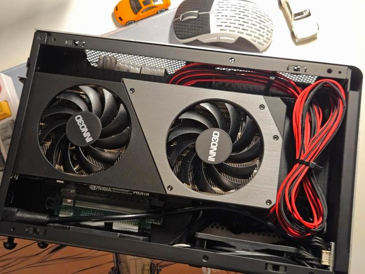 RTX 4070 Super, Computers en Software, Videokaarten, Gebruikt, Nvidia, PCI-Express 4.0, GDDR6, HDMI, DisplayPort, Ophalen of Verzenden