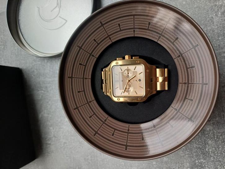 NIEUWE horloge Titanio Scipio Beatis, Handtassen en Accessoires, Horloges | Heren, Ophalen of Verzenden