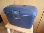 Beauty case American Tourister, Handtassen en Accessoires, Ophalen, Gebruikt, Blauw, Met slot