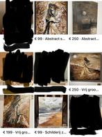 Moderne en originele schilderijen Mk Art, Antiek en Kunst, Ophalen of Verzenden