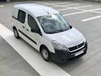 Peugeot Partner 1.6 BlueHDi Airco-TVA déductible-Euro6, Autos, 55 kW, 1560 cm³, Break, Tissu