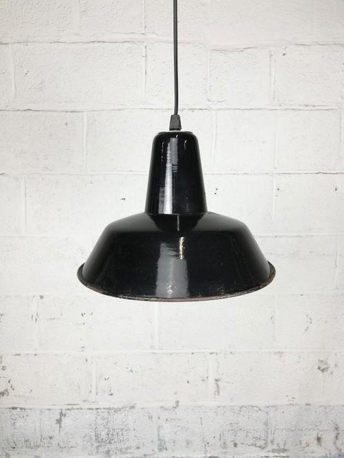 Emaille hanglamp, Antiek en Kunst, Antiek | Verlichting, Ophalen of Verzenden
