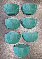 Leuke groene bloembakjes (wand), Tuin en Terras, Kunststof, Minder dan 30 cm, Minder dan 60 cm, Rond