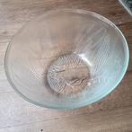 grote glazen schaal voor sangria of saladeschaal, Nieuw, Ophalen of Verzenden, Glas, Kom(men)