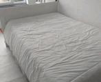 wit houten bed Leen Bakker 140/200 + nieuwe boxsprings, Huis en Inrichting, Ophalen, Zo goed als nieuw