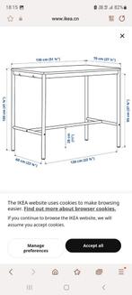 Table haute Ikea TOMMARYD pour 75 euro, Maison & Meubles, Tables | Tables à manger, Comme neuf, Enlèvement ou Envoi