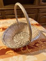 rieten mand - 30 x 24 x 28 hoog, Huis en Inrichting, Woonaccessoires | Schalen en Manden, Ophalen, Zo goed als nieuw, Riet, Mand