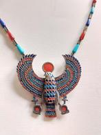 Collier bijou pectoral en argent Toutankhamon Faucon Soleil, Bijoux, Sacs & Beauté, Colliers, Comme neuf, Argent, Autres couleurs