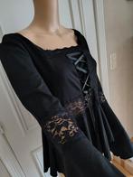 nieuwe gothic blouse romwe, Romwe, Verzenden, Zwart, Maat 42/44 (L)