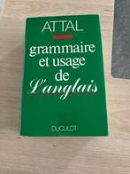 Grammaire et usage de l'Anglais, Ophalen of Verzenden, Zo goed als nieuw, Engels, ATTAL