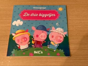 Prentenboek zachte kaft - De drie biggetjes - Ballon beschikbaar voor biedingen