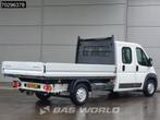 Citroën Jumper 130PK Open Laadbak Dubbel Cabine Trekhaak Ai, Auto's, Stof, Euro 6, 4 cilinders, Citroën