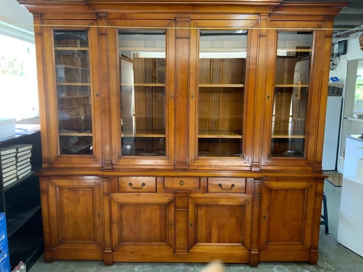 100% stevige Franse kersenboekenkast, Antiek en Kunst, Antiek | Meubels | Kasten, Ophalen