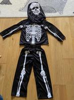 Déguisement de squelette noir taille 116, Garçon ou Fille, Autres types, Comme neuf, Enlèvement