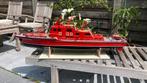 Graupner Dusseldorf brandweerboot 1/25 Zeldzaam, Hobby en Vrije tijd, Modelbouw | Boten en Schepen, Ophalen, Zo goed als nieuw