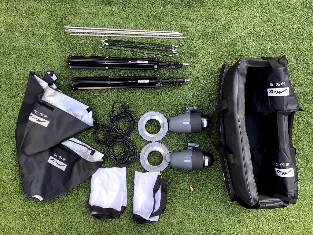 fotostudio, Audio, Tv en Foto, Fotografie | Fotostudio en Toebehoren, Ophalen, Zo goed als nieuw, Complete fotostudio