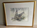 Aquarel 1996/kerk van Vilvoorde /Jan Van Lysebetten, Ophalen