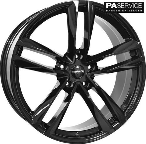 Nieuwe 22 inch Gloss Black Monaco velgen voor Audi Q8, Auto-onderdelen, Banden en Velgen, Banden en Velgen, Overige maten, Nieuw