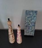 Magnifique couple Kokeshi par Hirayama, Antiquités & Art, Envoi