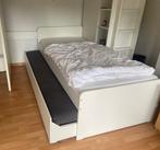 Hoogslaper en 1 persoonsbed, Ophalen, Zo goed als nieuw, Hoogslaper