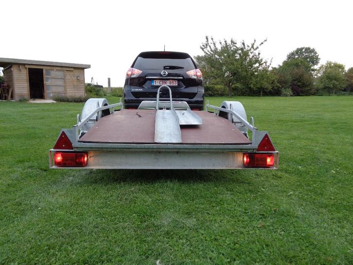 Location remorque moto - 1 rail - TOURNAI, Motos, Motos Autre, Enlèvement