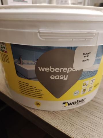 Weber EPOX easy white 2.5 kg white - blanc pur