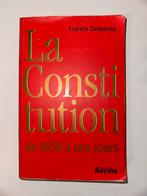 La Constitution - Francis Delpérée livre, Utilisé