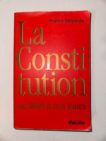 La Constitution - Francis Delpérée boek