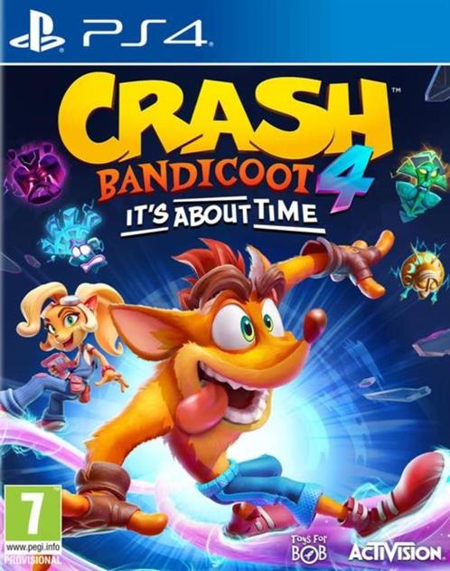 Nouveau - Crash Bandicoot 4 - Il est temps - PS4, Consoles de jeu & Jeux vidéo, Jeux | Sony PlayStation 4, Neuf, Envoi