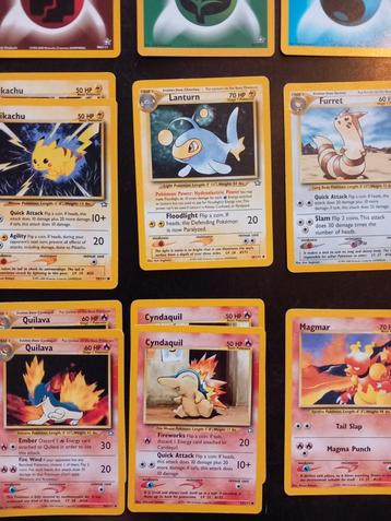 Pokemonkaarten serie Neo Genesis beschikbaar voor biedingen