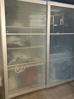 Kast met 2 schuifdeuren Ikea, Huis en Inrichting, Kasten | Kleerkasten, Ophalen, Kunststof, Gebruikt, 200 cm of meer