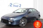 Mazda 323 Automaat/65d KM 2 JAAR garantie=UNIEK in België, Auto's, Automaat, Stof, Zwart, Elektrische ramen