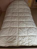 Nieuw 1-pers. dekbed Crown Fiberdown - 195x135cm (nr4819), Huis en Inrichting, Slaapkamer | Beddengoed, Eenpersoons, Beige, Nieuw